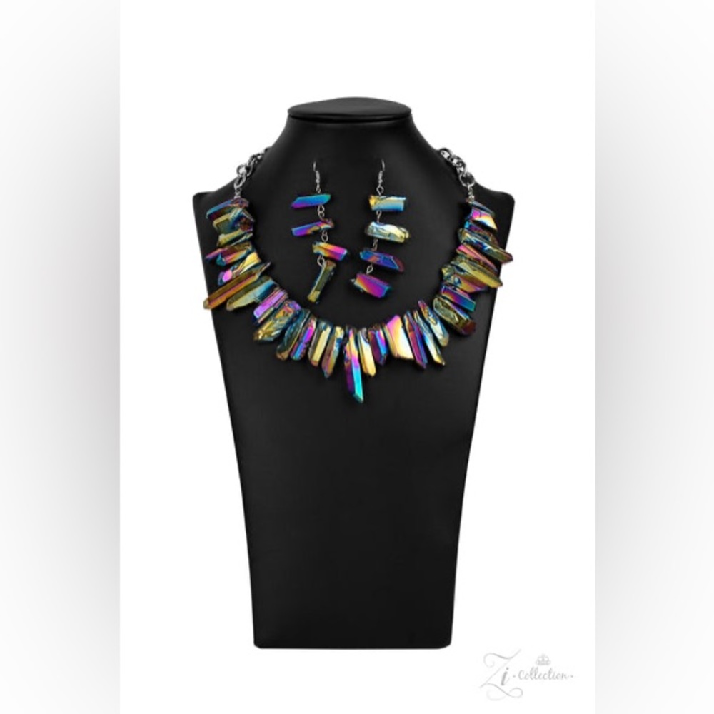 Paparazzi Charismatic 2020 Zi Collection - Oil Spill Necklace
